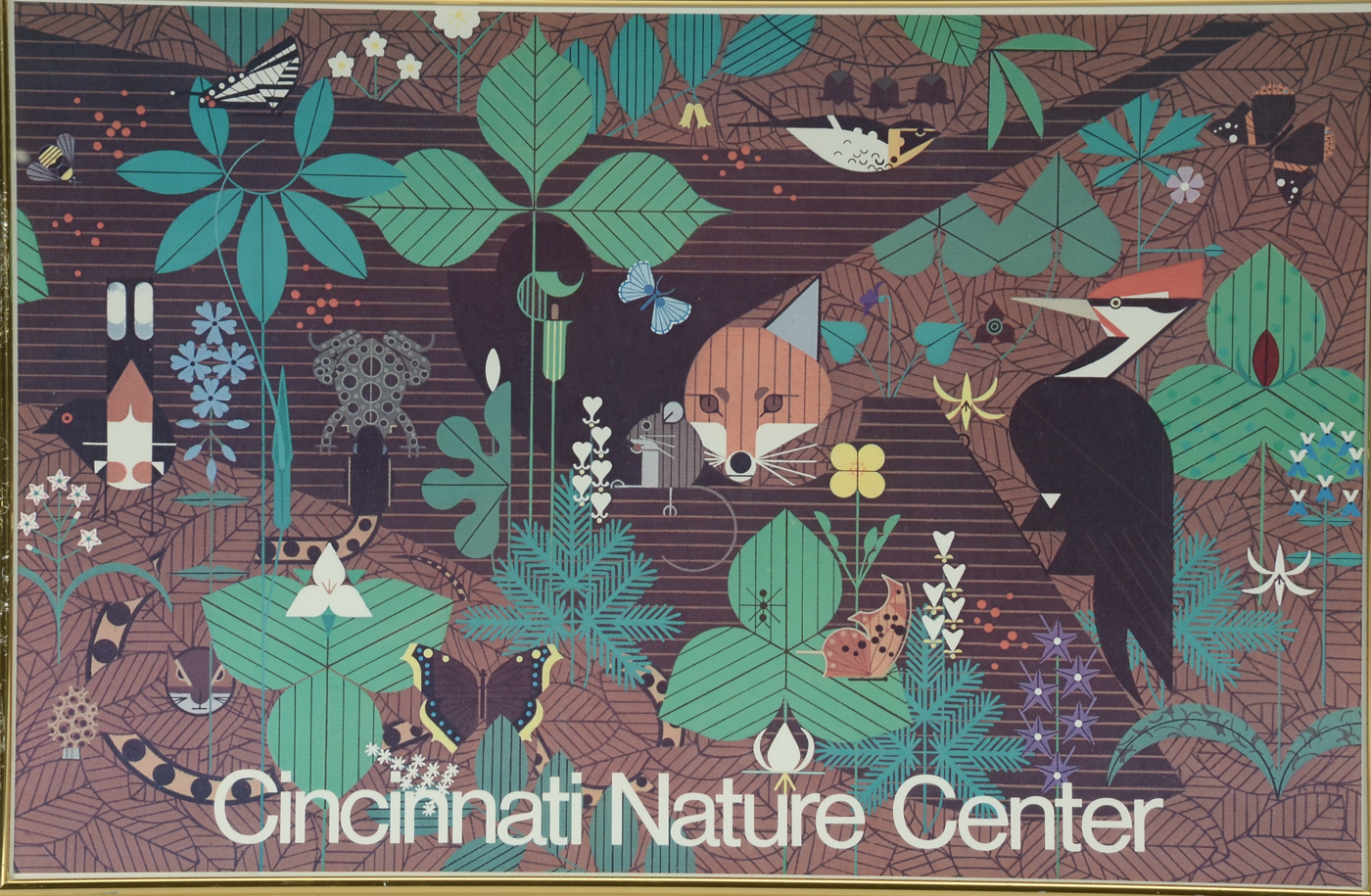 Cincinnati Nature Center Poster Designed by Charley Harper