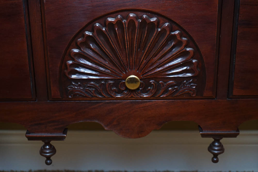 Queen Anne Style Highboy Dresser by Davis Cabinet Company