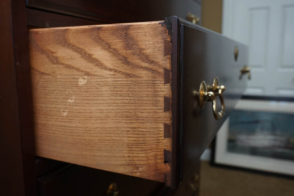 Queen Anne Style Highboy Dresser by Davis Cabinet Company