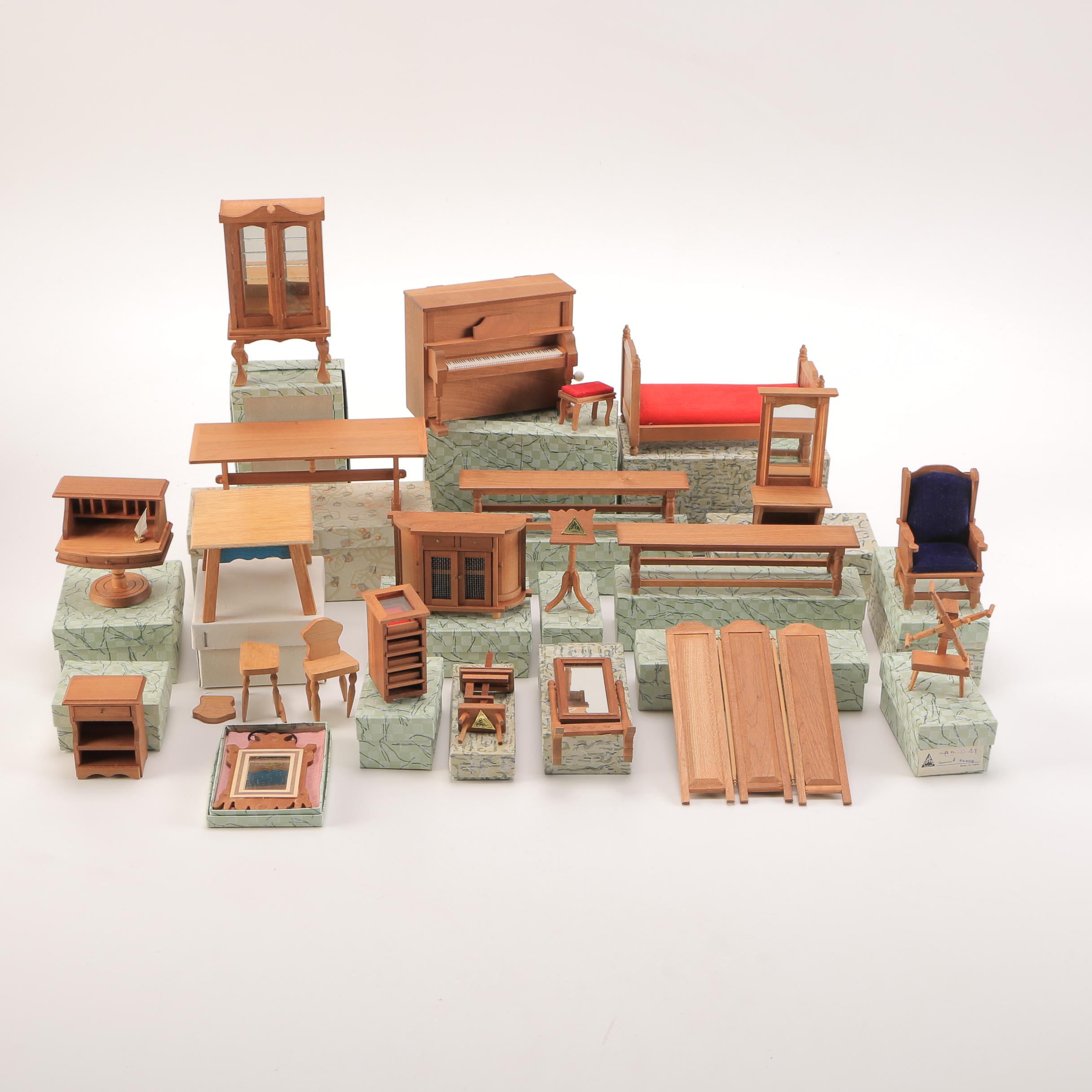 Fomerz Wooden Dollhouse Furniture