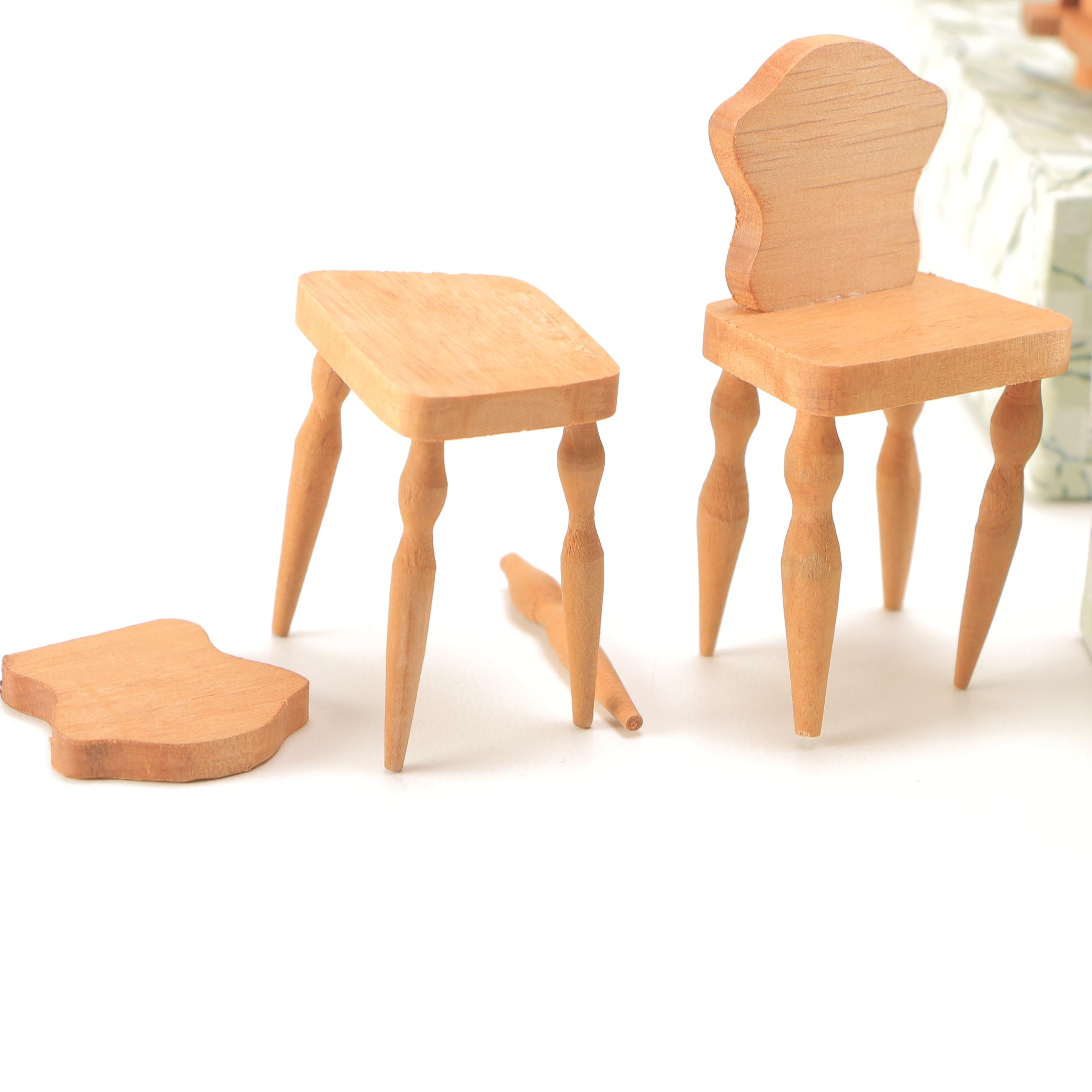 Fomerz Wooden Dollhouse Furniture