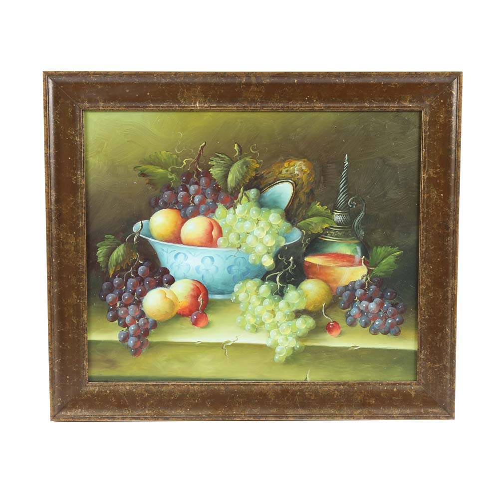 Original Oil on Canvas Still Life