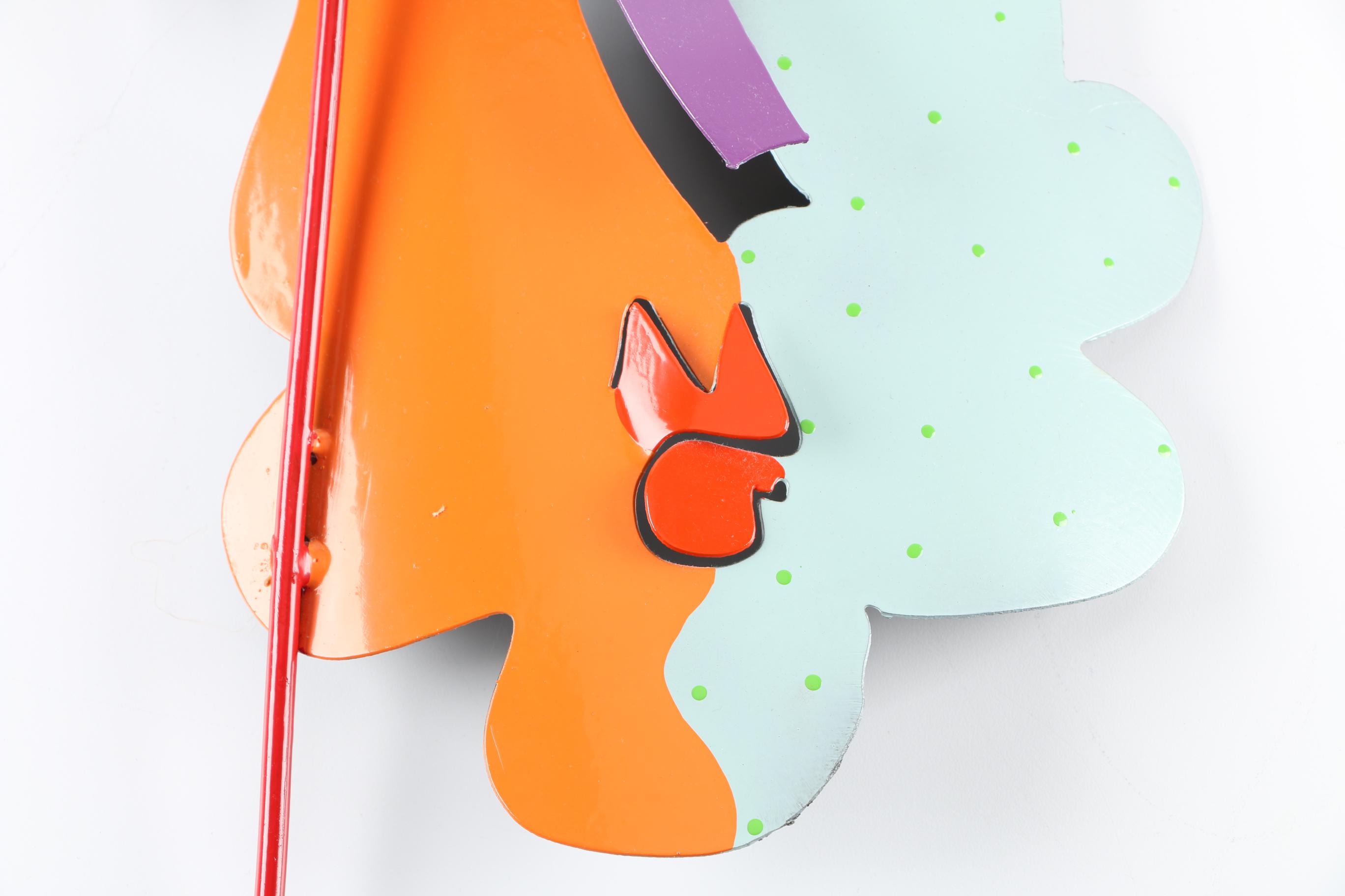 Brother Mel Meyer Metal Mask Sculptures