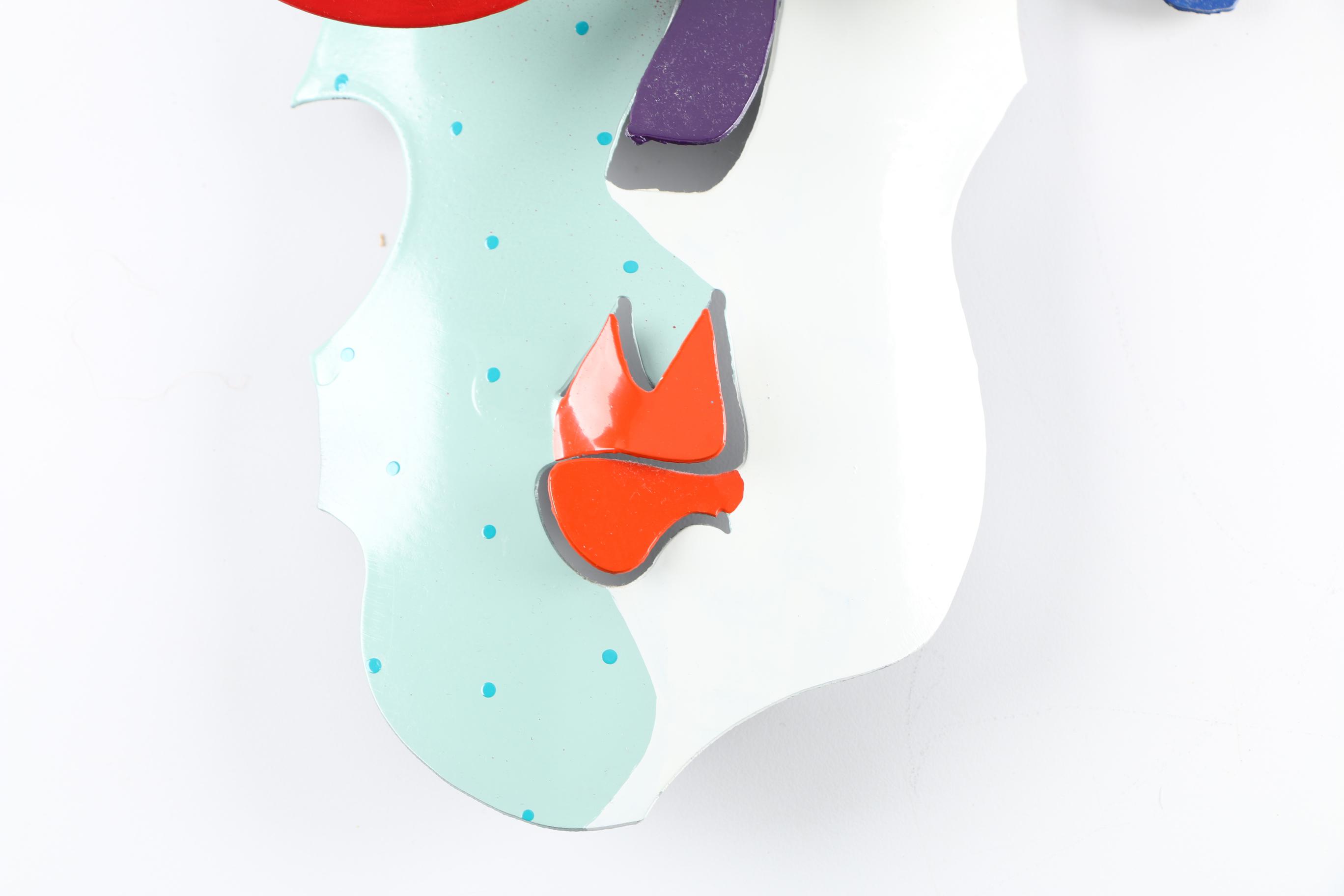 Brother Mel Meyer Metal Mask Sculptures