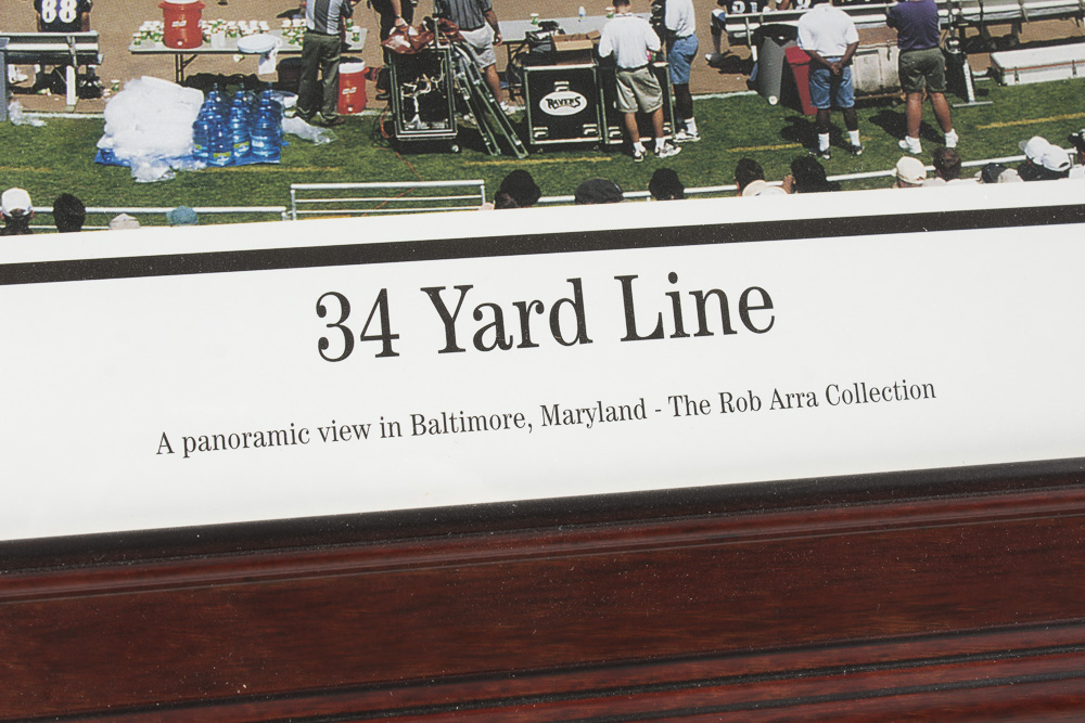 Rob Arra Offset Lithograph "34 Yard Line"