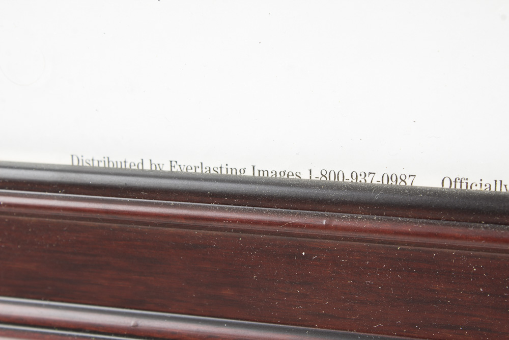 Rob Arra Offset Lithograph "34 Yard Line"