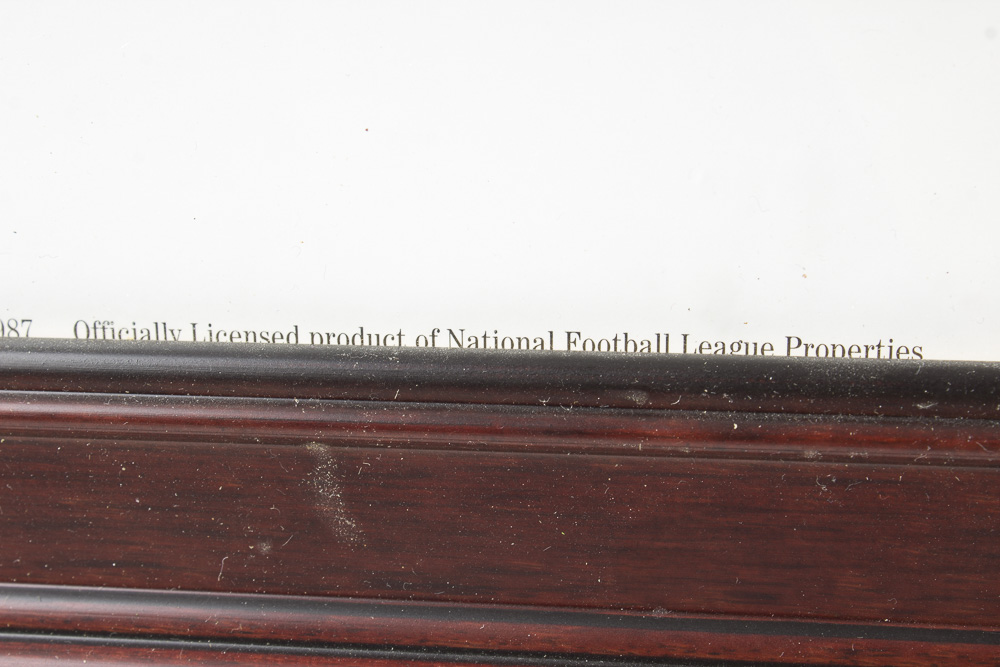 Rob Arra Offset Lithograph "34 Yard Line"