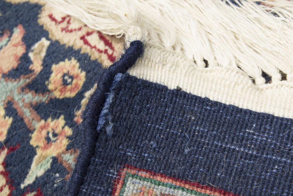 Ornate Hand-Knotted Kashmar-Style Area Rug