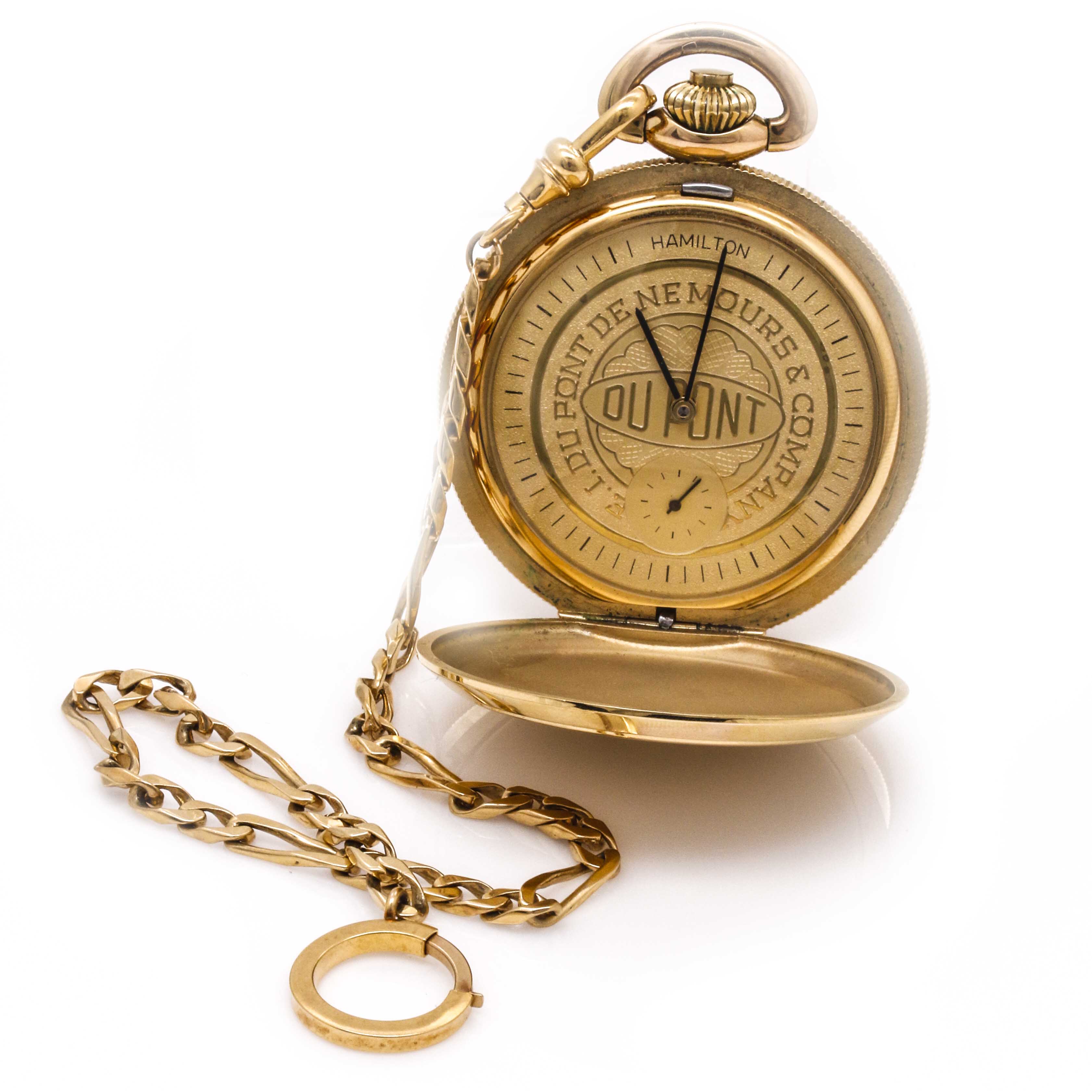 Hamilton Pocket Watch With Original Box