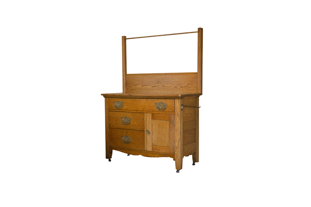 Antique Oak Dry Sink