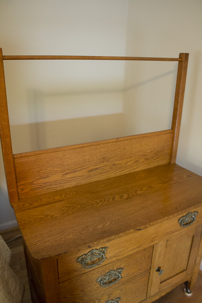 Antique Oak Dry Sink