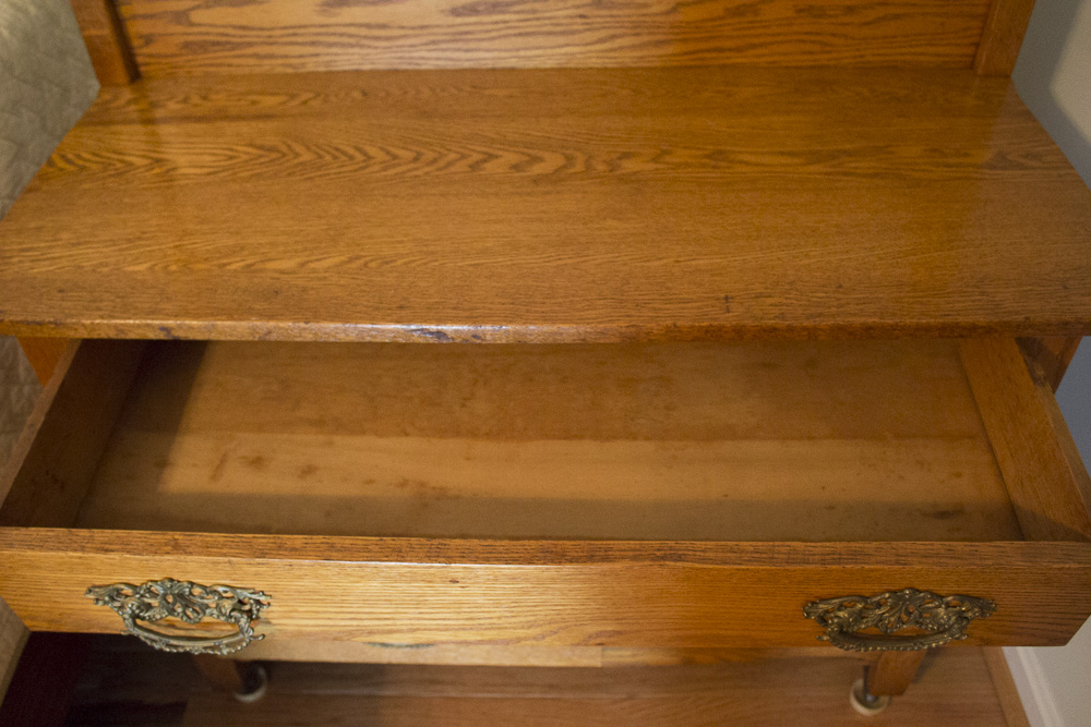 Antique Oak Dry Sink