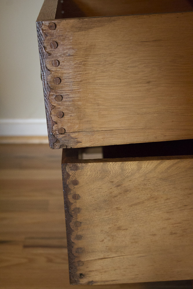 Antique Oak Dry Sink