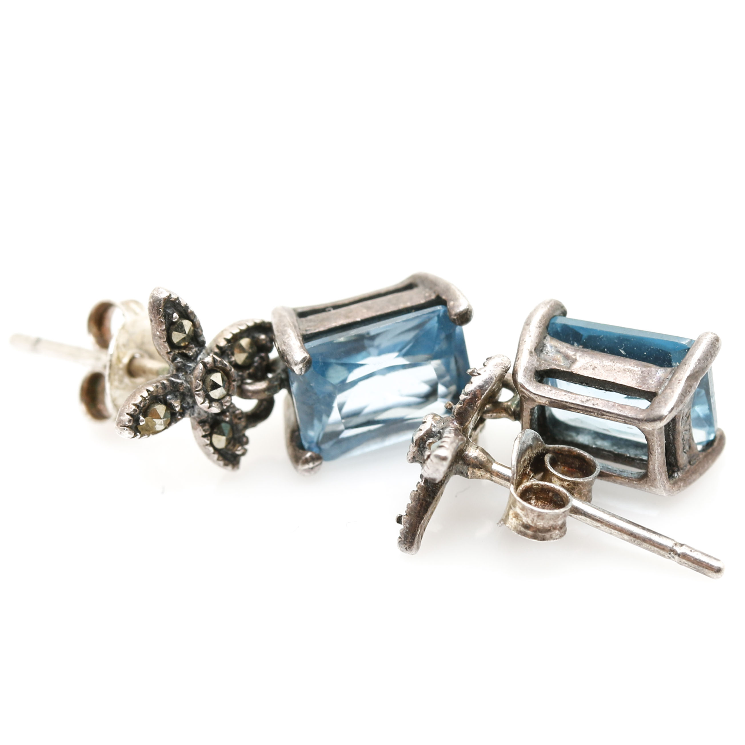 Sterling Silver Earrings and Bracelet