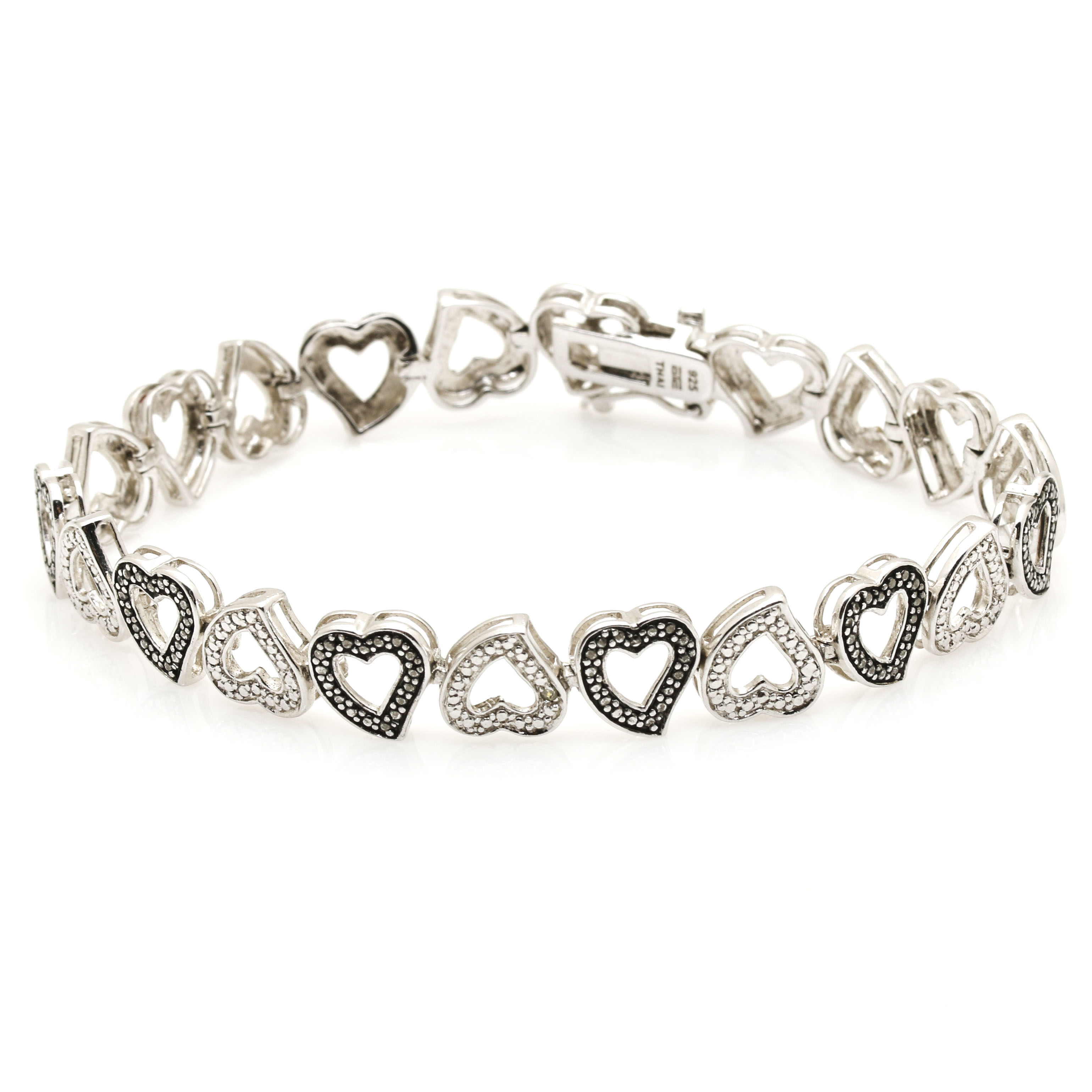 Sterling Silver and Stone Bracelets