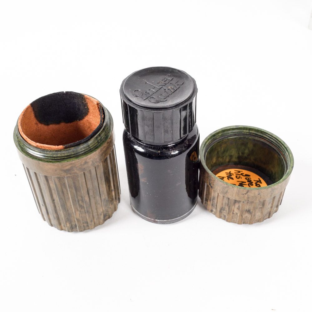 Antique Writing Box and Accessories