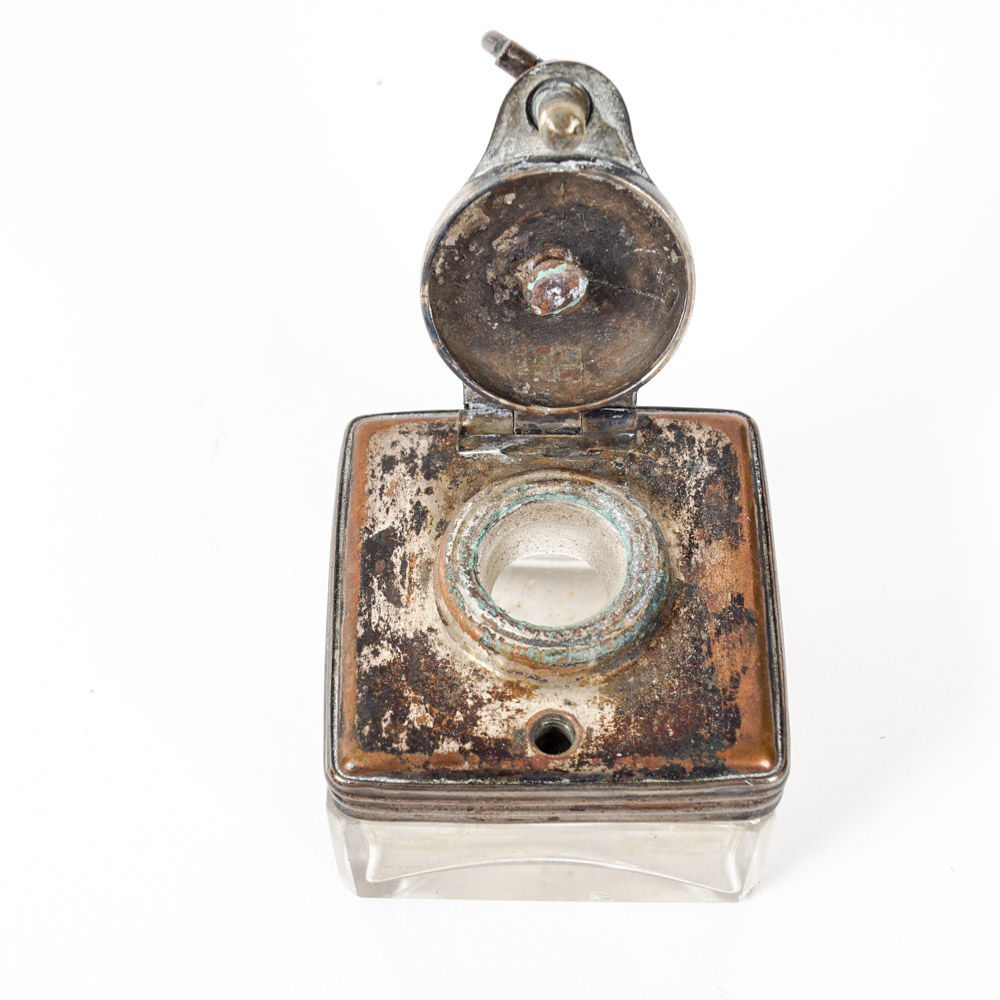 Antique Writing Box and Accessories