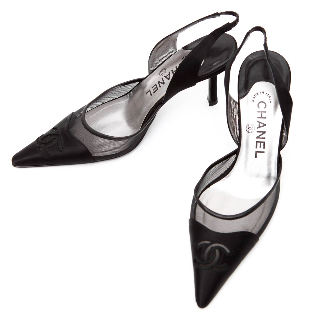 Chanel Slingback Heels