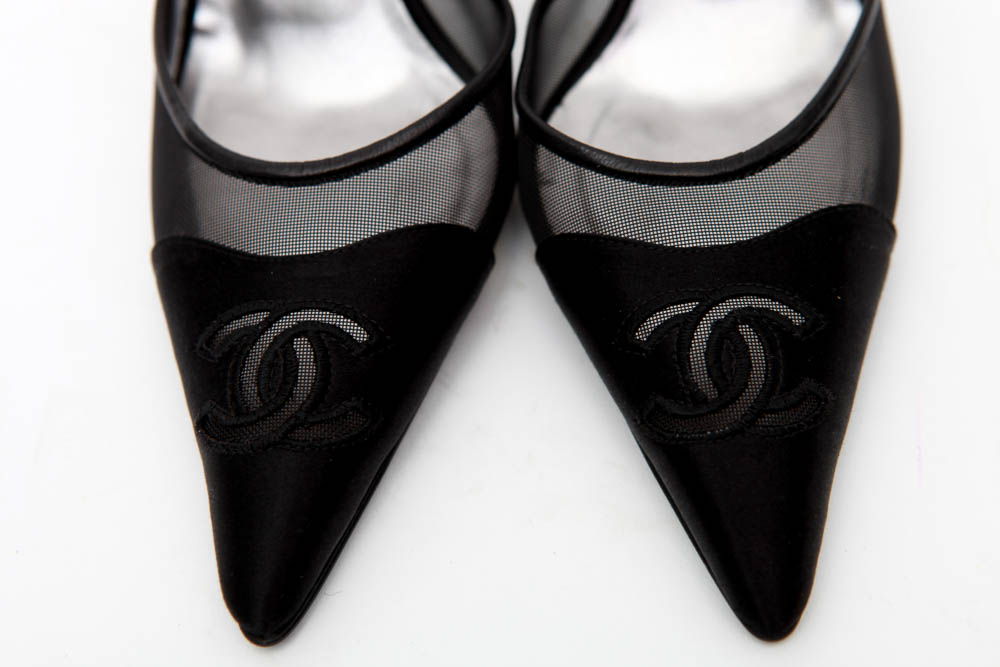 Chanel Slingback Heels