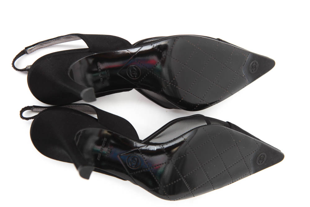 Chanel Slingback Heels