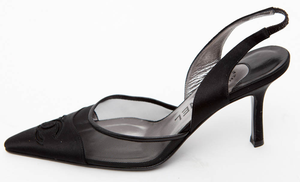 Chanel Slingback Heels