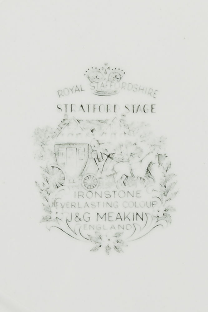 Collection of J&G Meakin "Stratford Stage" Ironstone Dinnerware