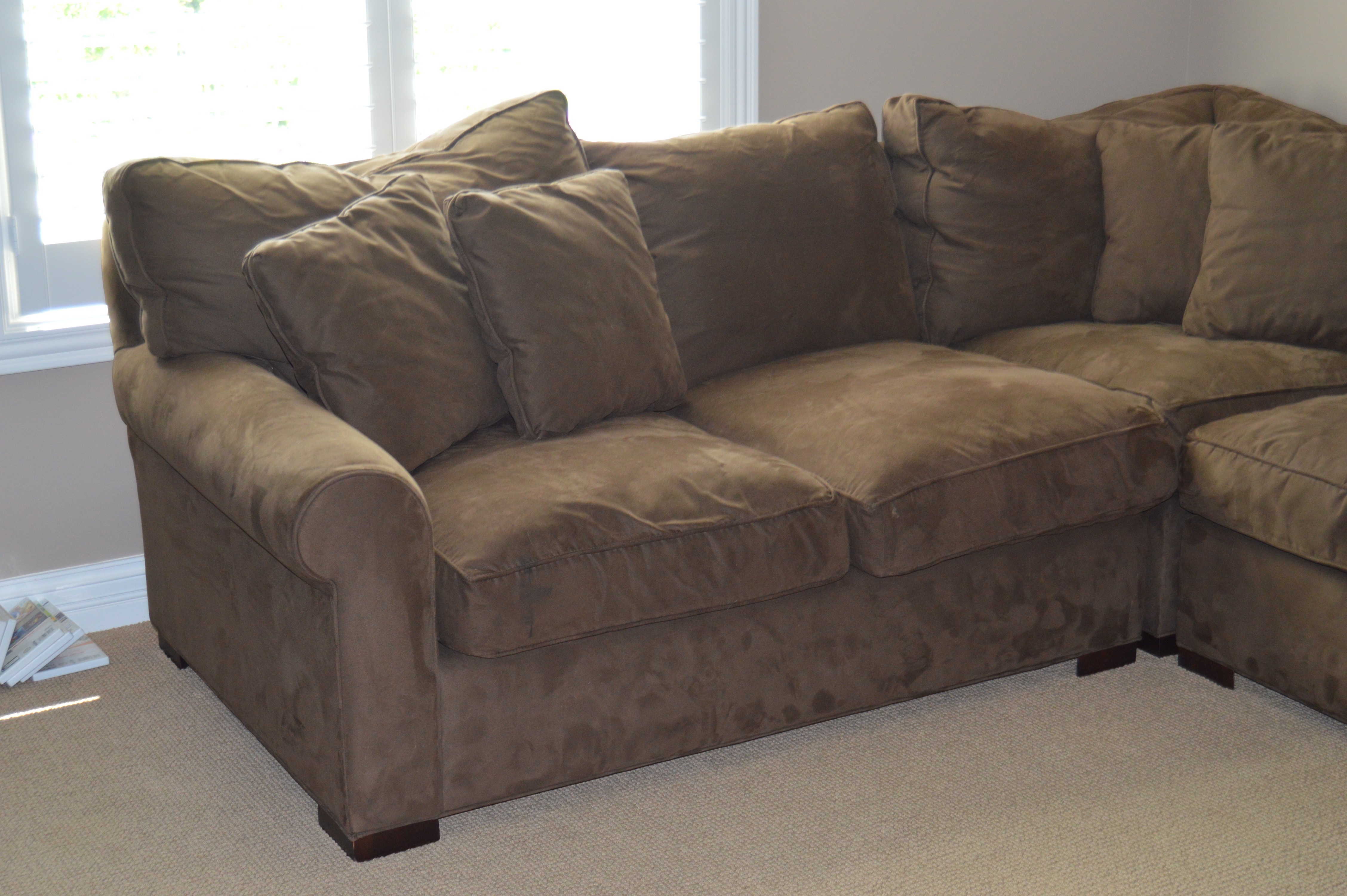 Microfiber Sectional Sofa by Room & Board
