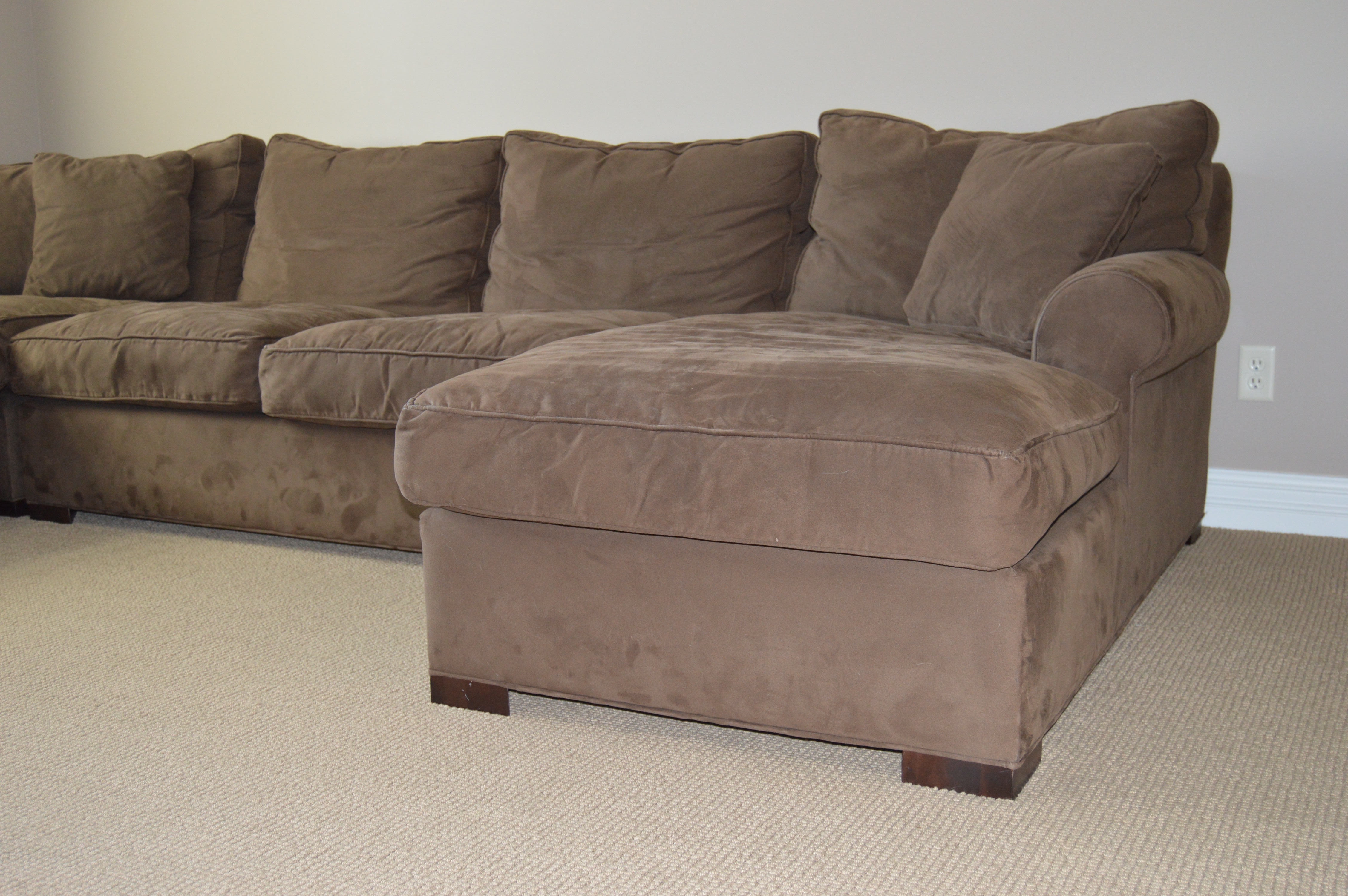 Microfiber Sectional Sofa by Room & Board
