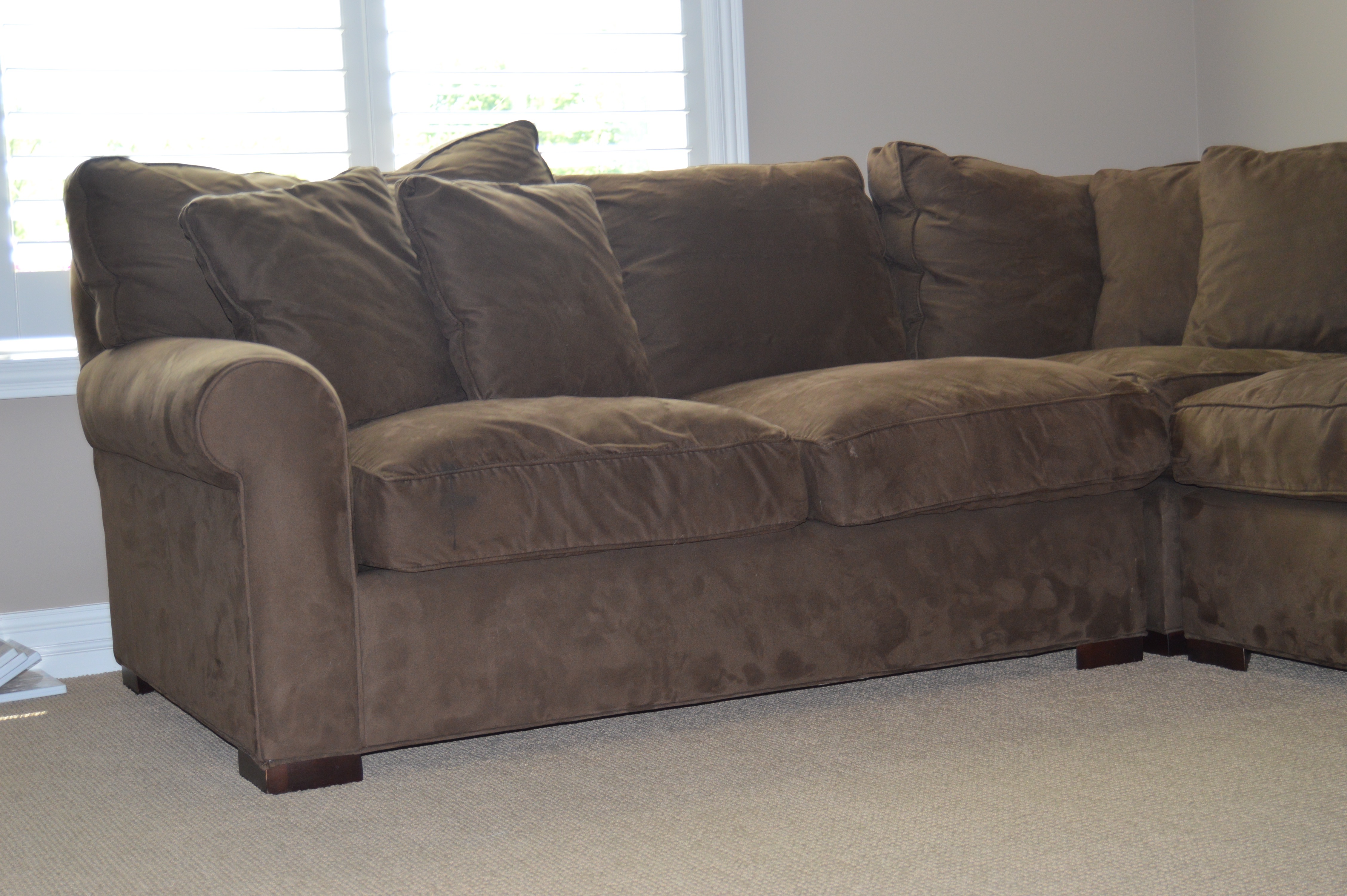 Microfiber Sectional Sofa by Room & Board