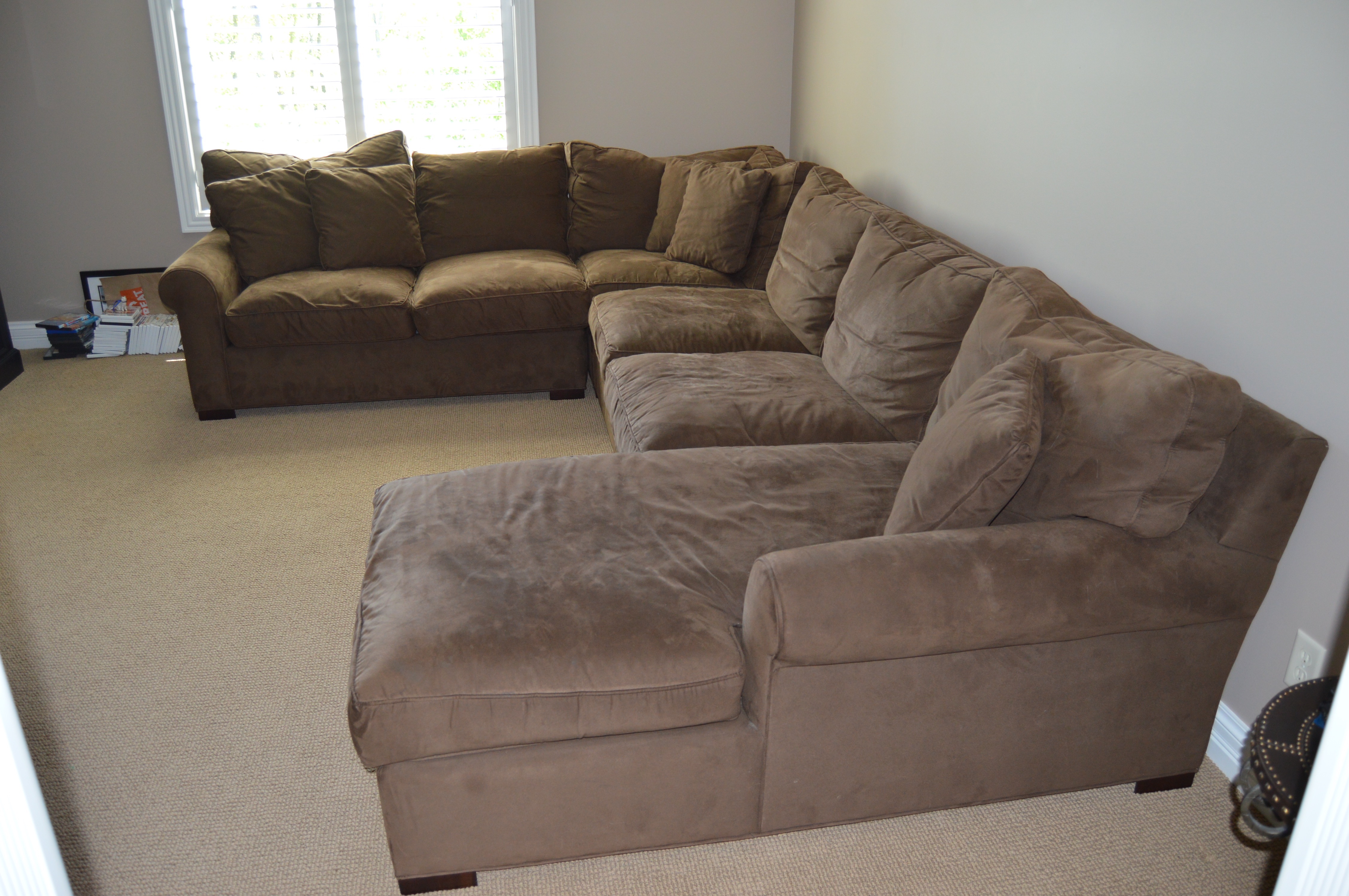 Microfiber Sectional Sofa by Room & Board