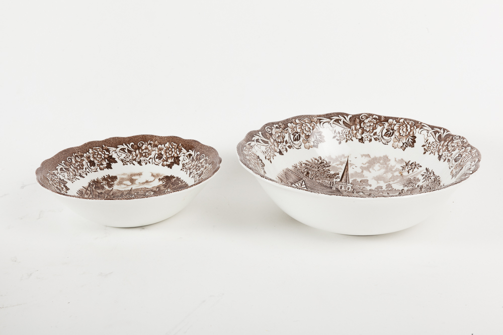 Collection of J&G Meakin "Stratford Stage" Ironstone Dinnerware