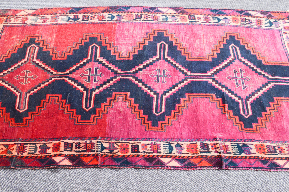 Semi-Antique Persian Shiraz Area Rug