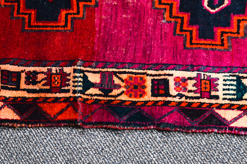 Semi-Antique Persian Shiraz Area Rug