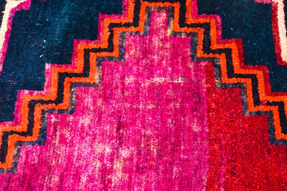 Semi-Antique Persian Shiraz Area Rug