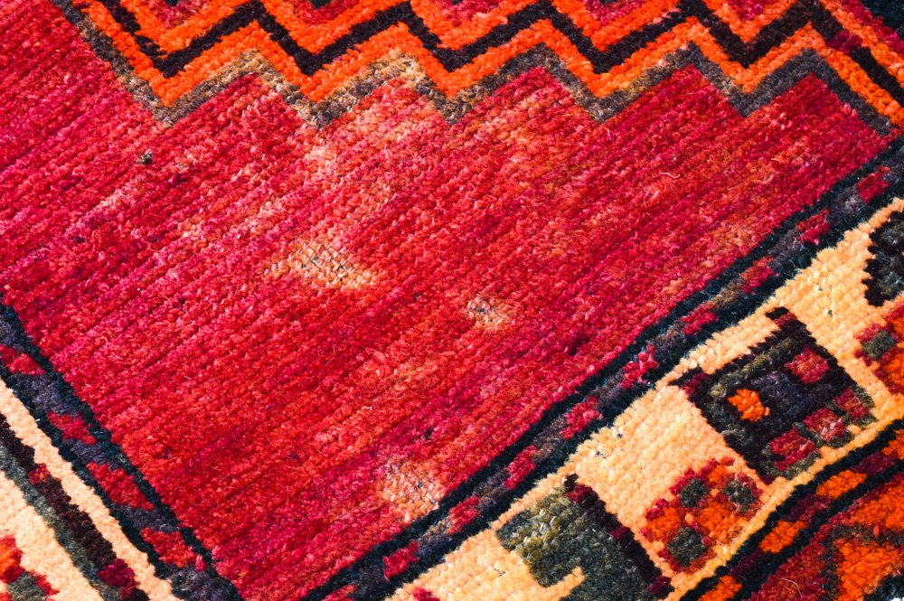 Semi-Antique Persian Shiraz Area Rug