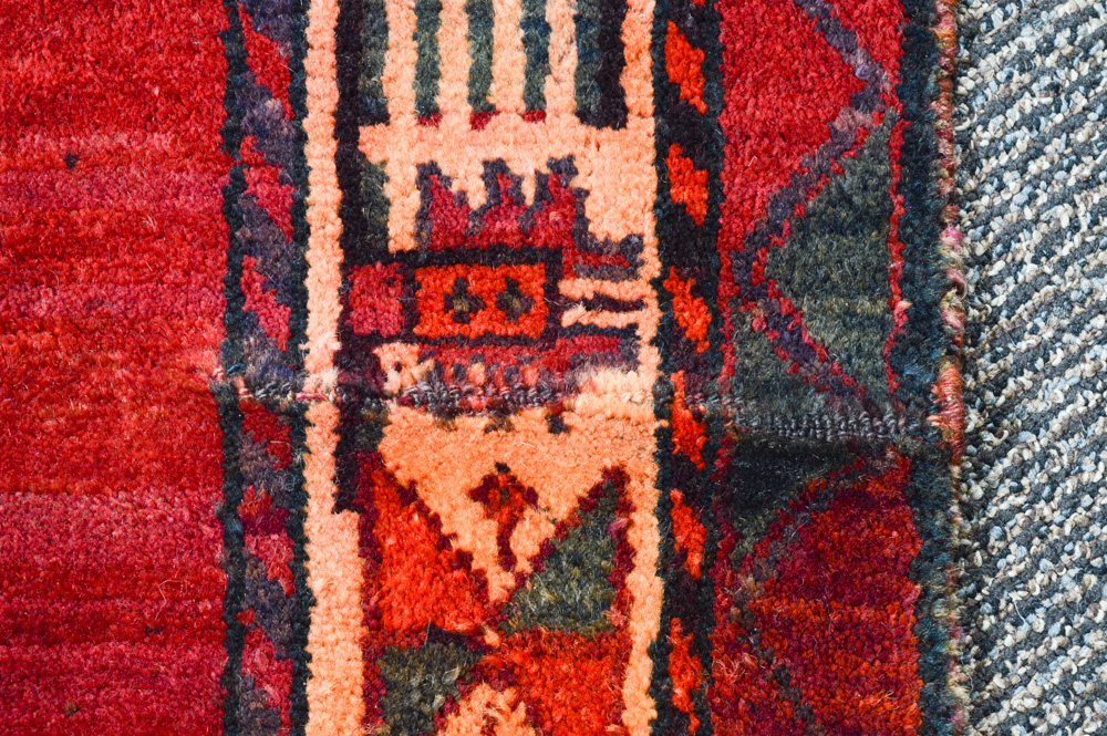 Semi-Antique Persian Shiraz Area Rug