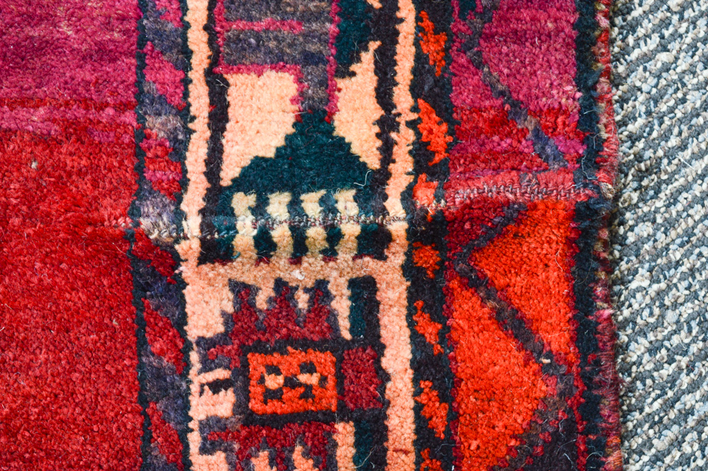 Semi-Antique Persian Shiraz Area Rug