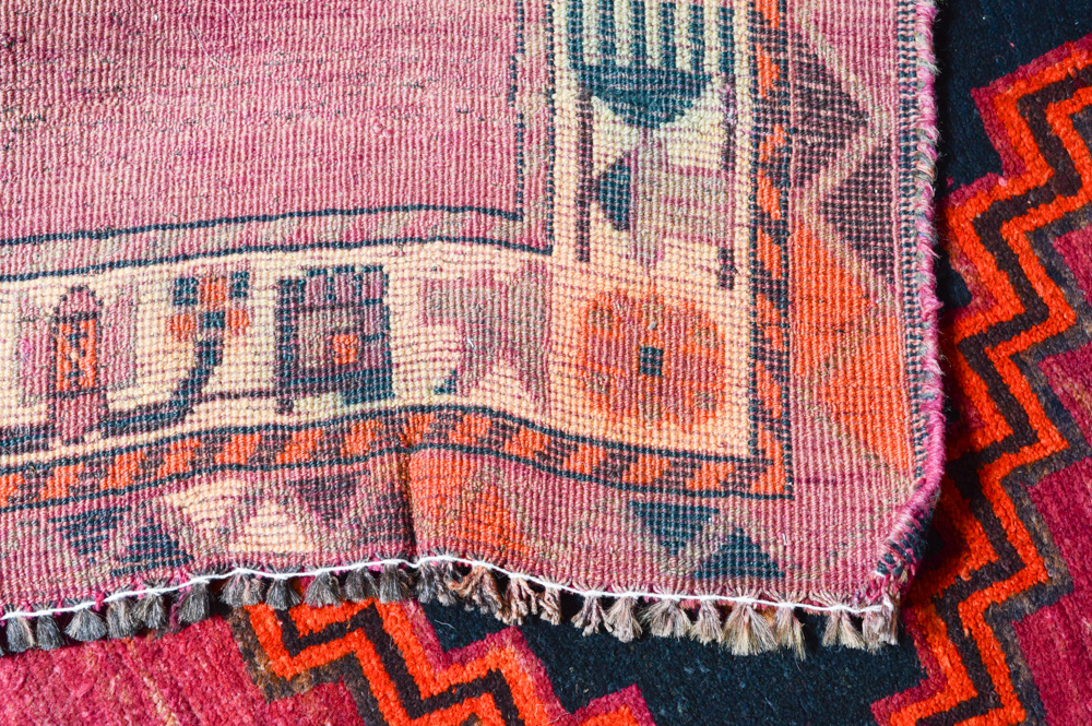 Semi-Antique Persian Shiraz Area Rug