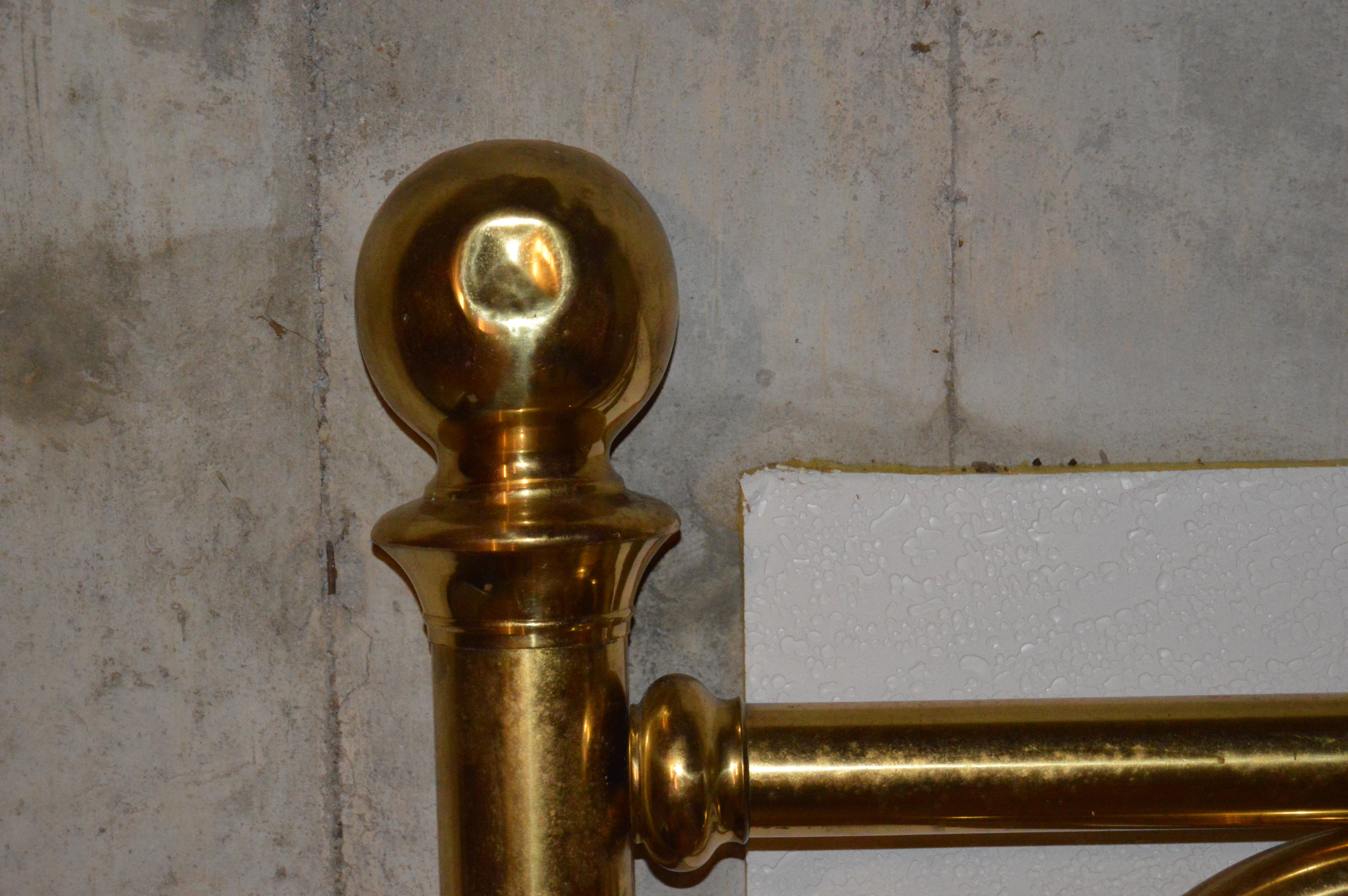 Antique Full Size Brass Bed Frame