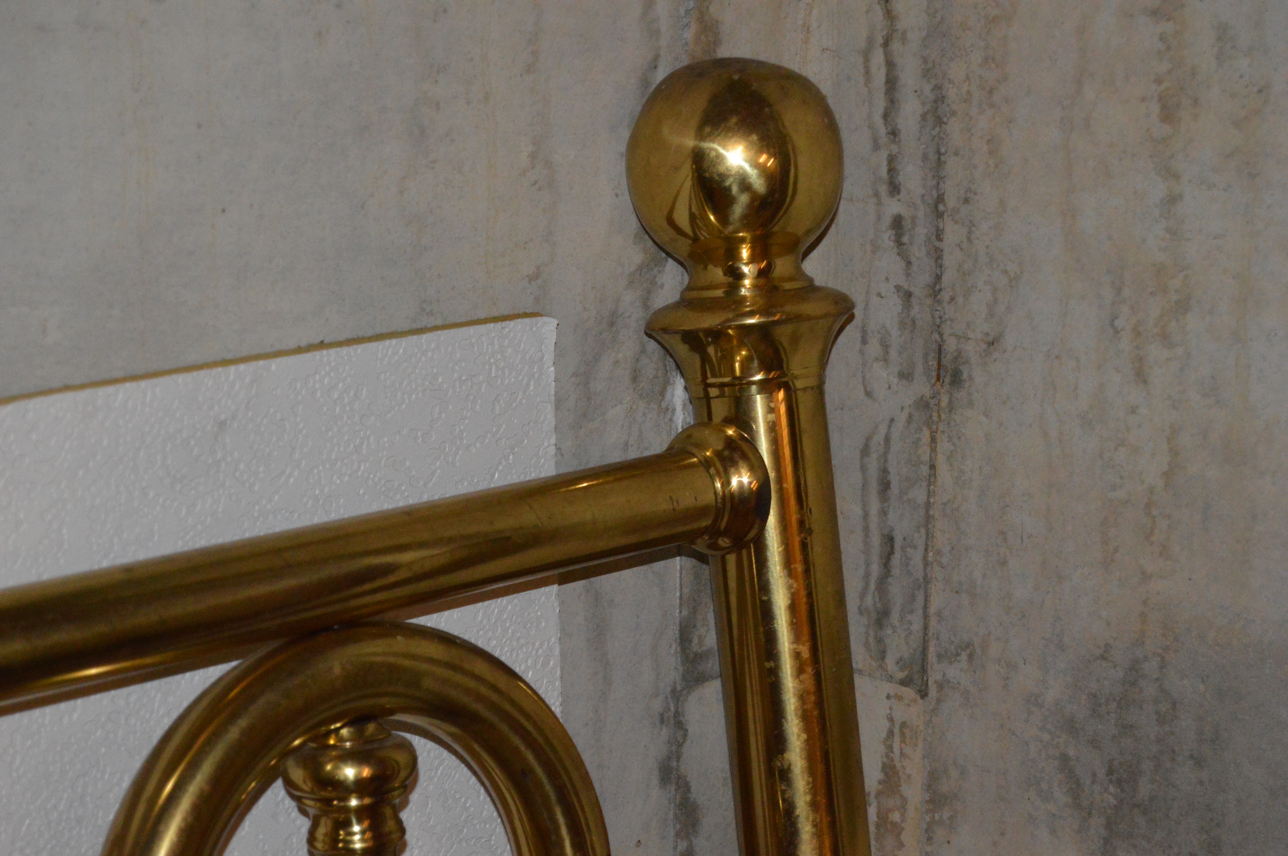 Antique Full Size Brass Bed Frame