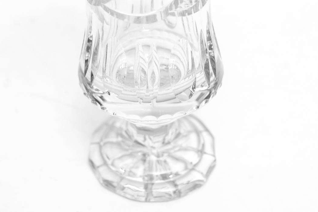 Crystal Pedestal Vase