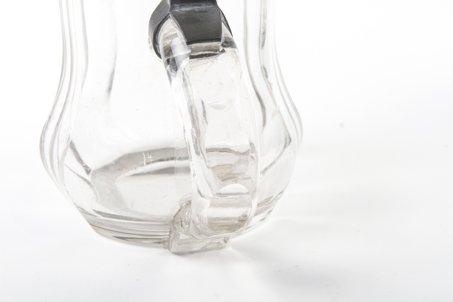 Three Glass and Pewter Beer Steins