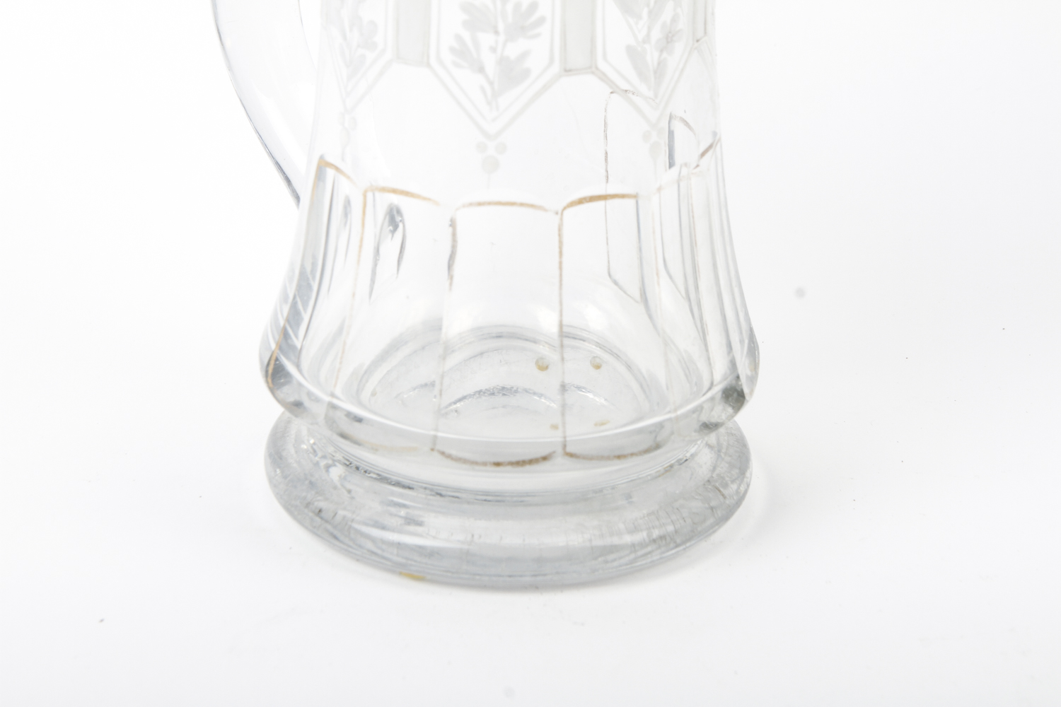 Three Glass and Pewter Beer Steins