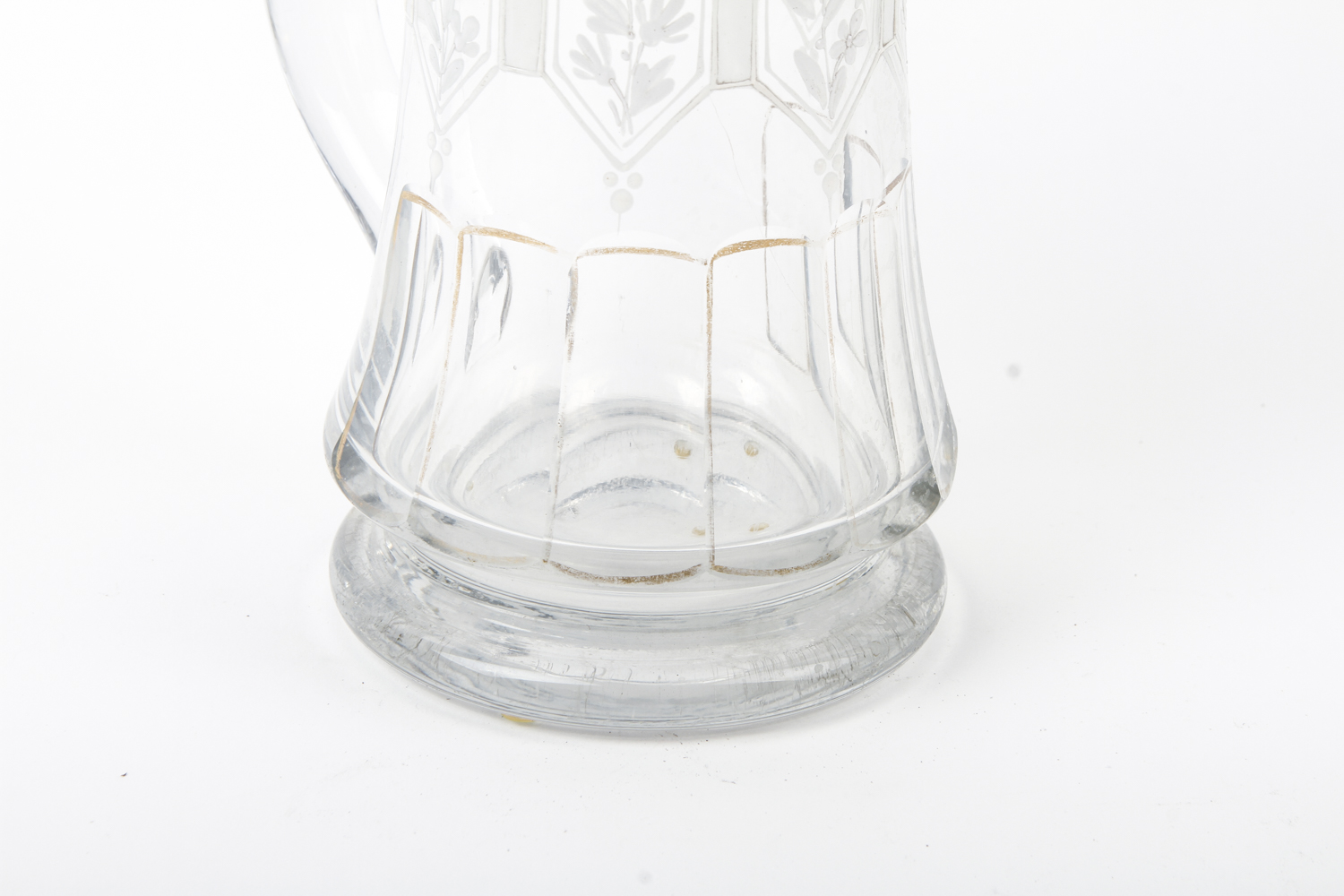 Three Glass and Pewter Beer Steins