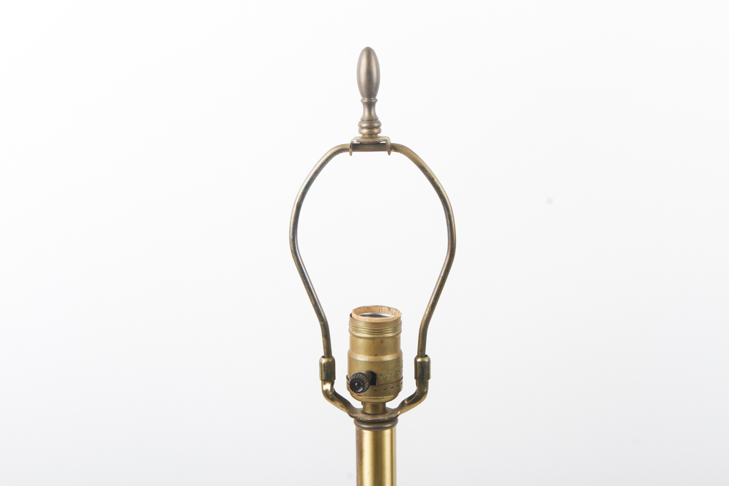 Vintage Gold Flecked Murano-Style Glass Table Lamp