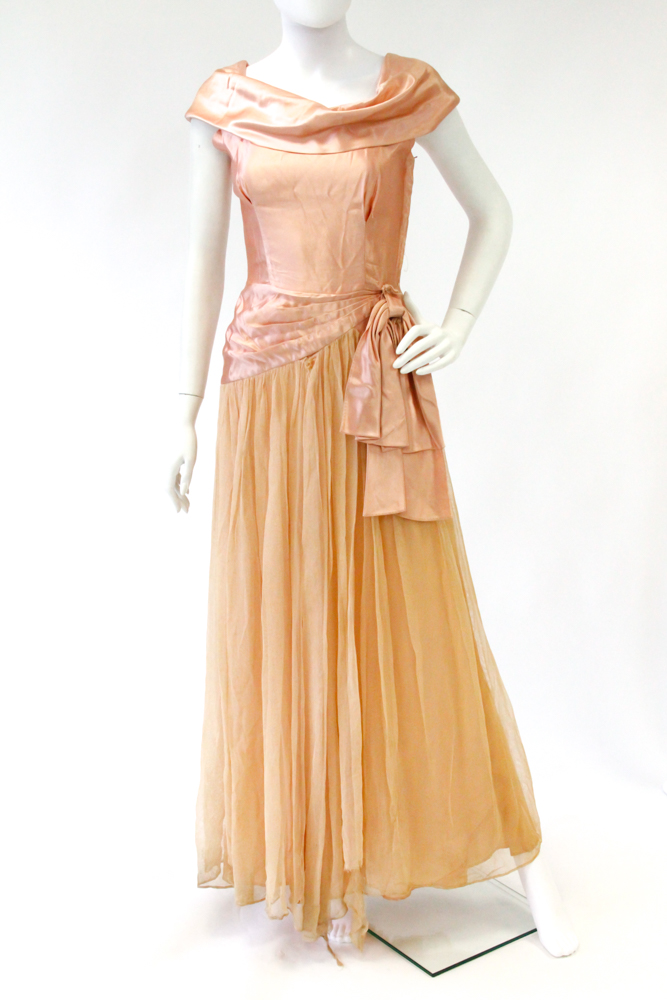 1960s Evening Dresses Incuding Helen Rose, Silk