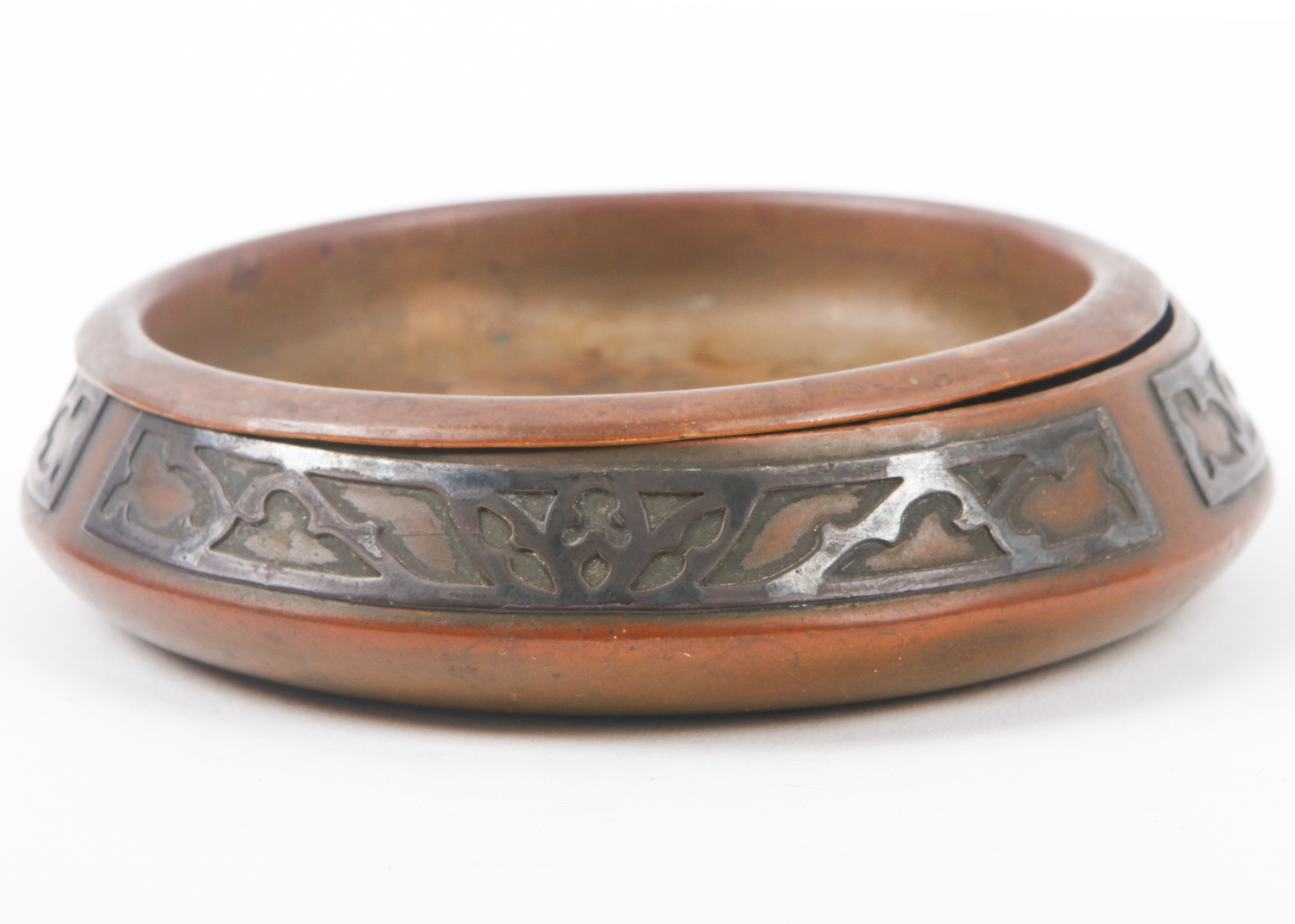 Vintage Copper Ash Receiver