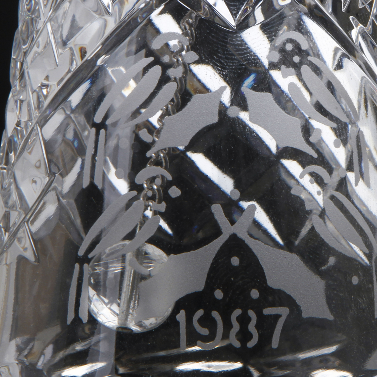 Two Waterford Crystal Bells