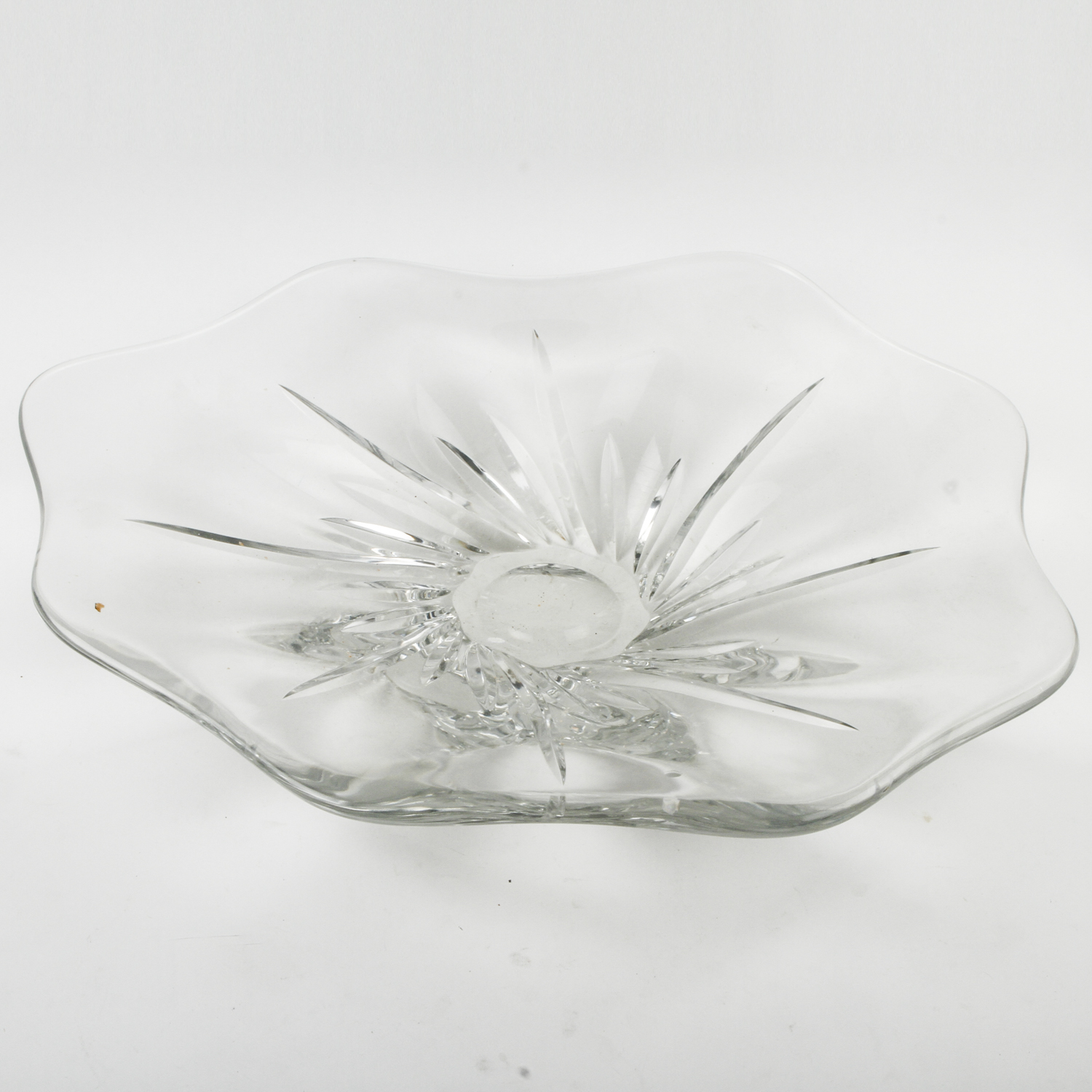 Large Baccarat Crystal Dish