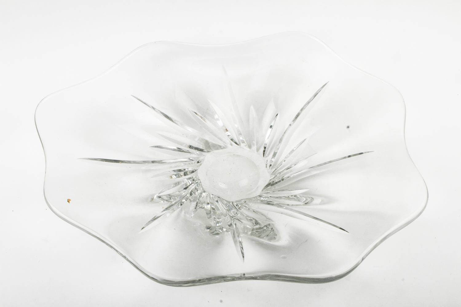 Large Baccarat Crystal Dish